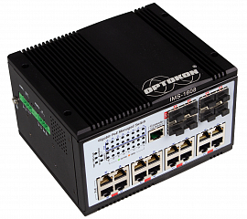 IMS-1608 Industrial Gigabit Ethernet Managed PoE Switch