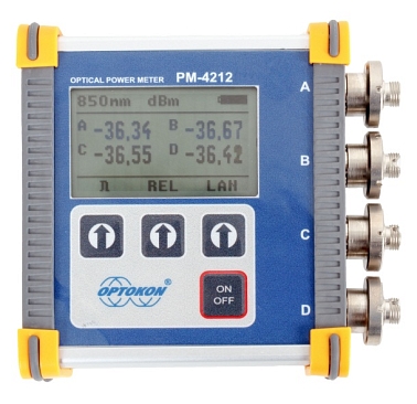 PM-4212 – Compact 4 port optical power meter
