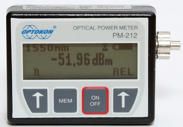 PM-212 Pocket optical power meter USB probe