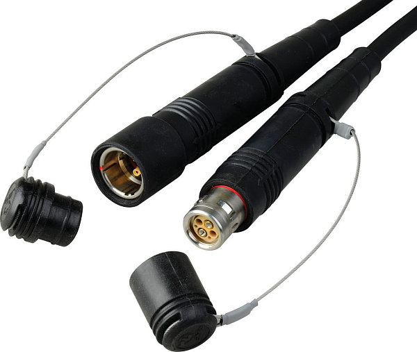 PUW - FUW Patchcord (cable) SMPTE LEMO FUW Male Plug to PUW Female Socket