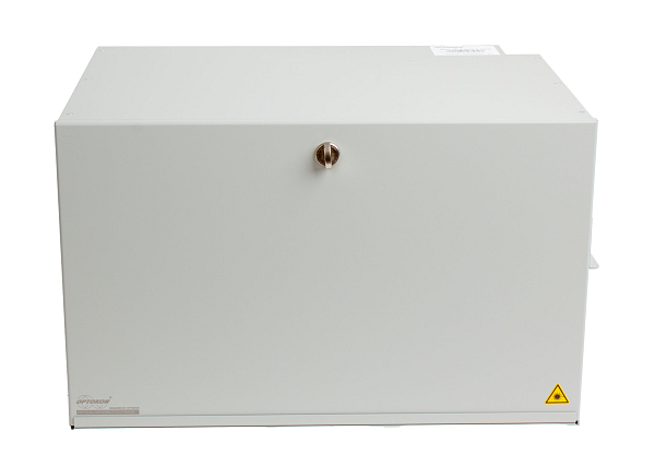 MFDC-xA Rack mount splice and termination optical cabinet IP41 rating + Angled fit of adapters
