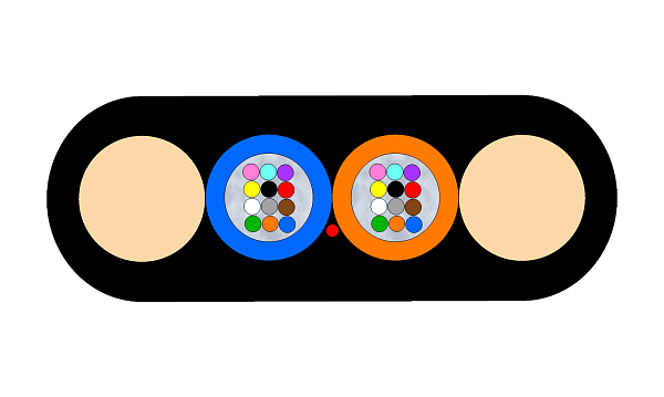 ADSS Flat Cable SC 24F