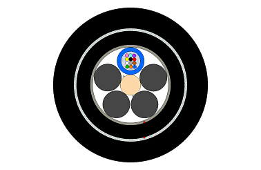 Outdoor Multitube Cable-Double Jacket 12-144F (SC)