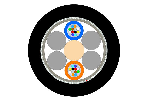Outdoor Multitube Cable 24F (NC)