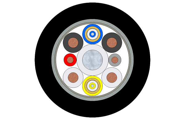 SMPTE Hybrid Camera Cable